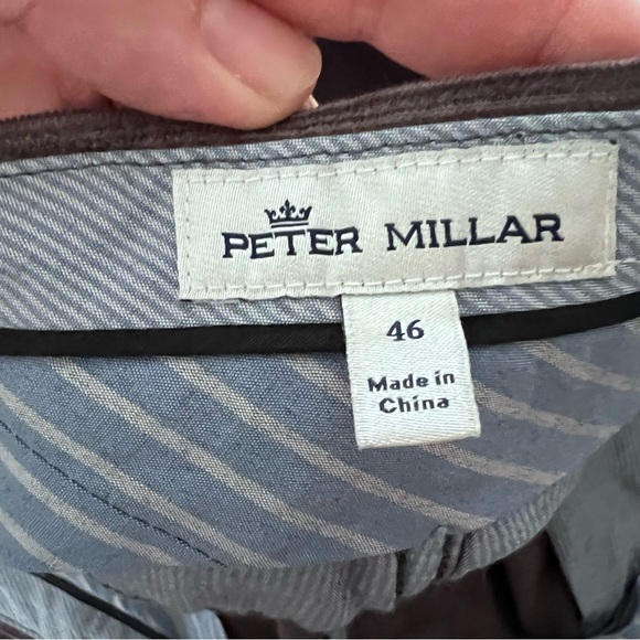 Peter Millar Modal and Cotton Blend Corduroys in Gray size 46 - Picture 8 of 13